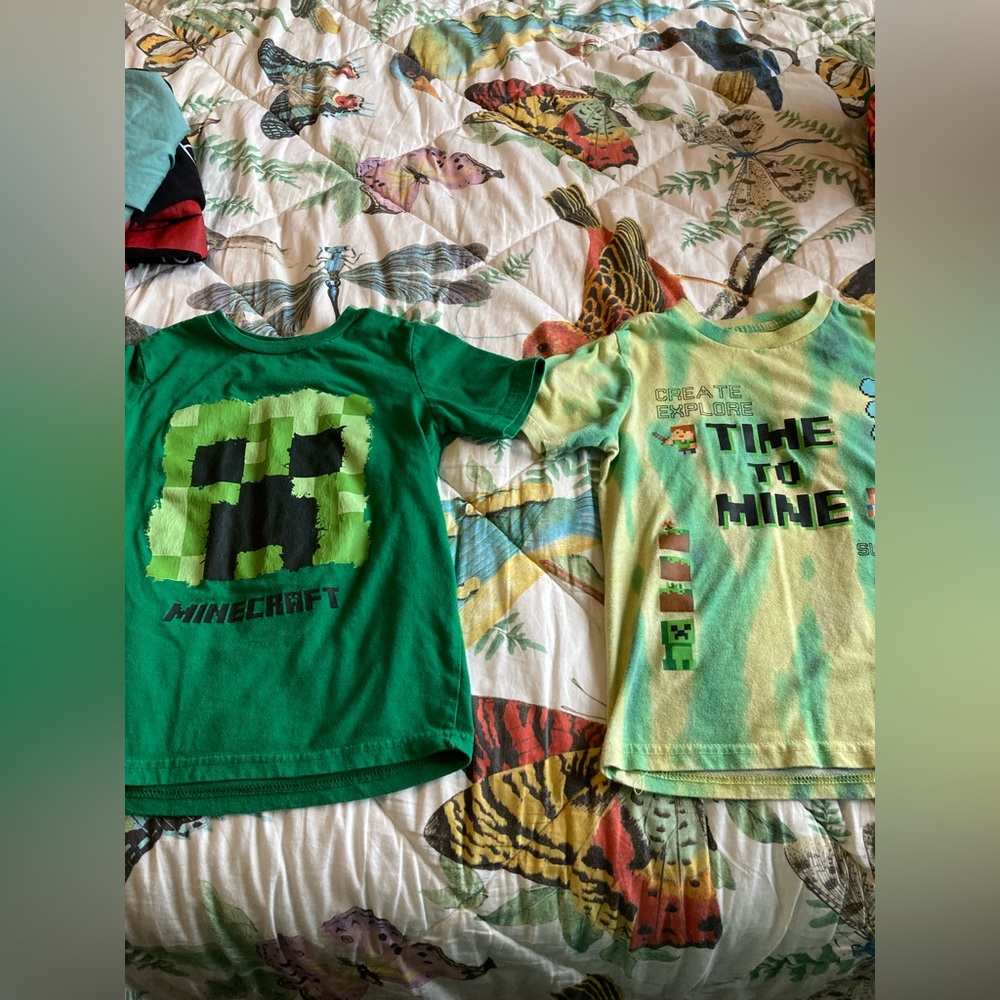 Boys Minecraft shirts